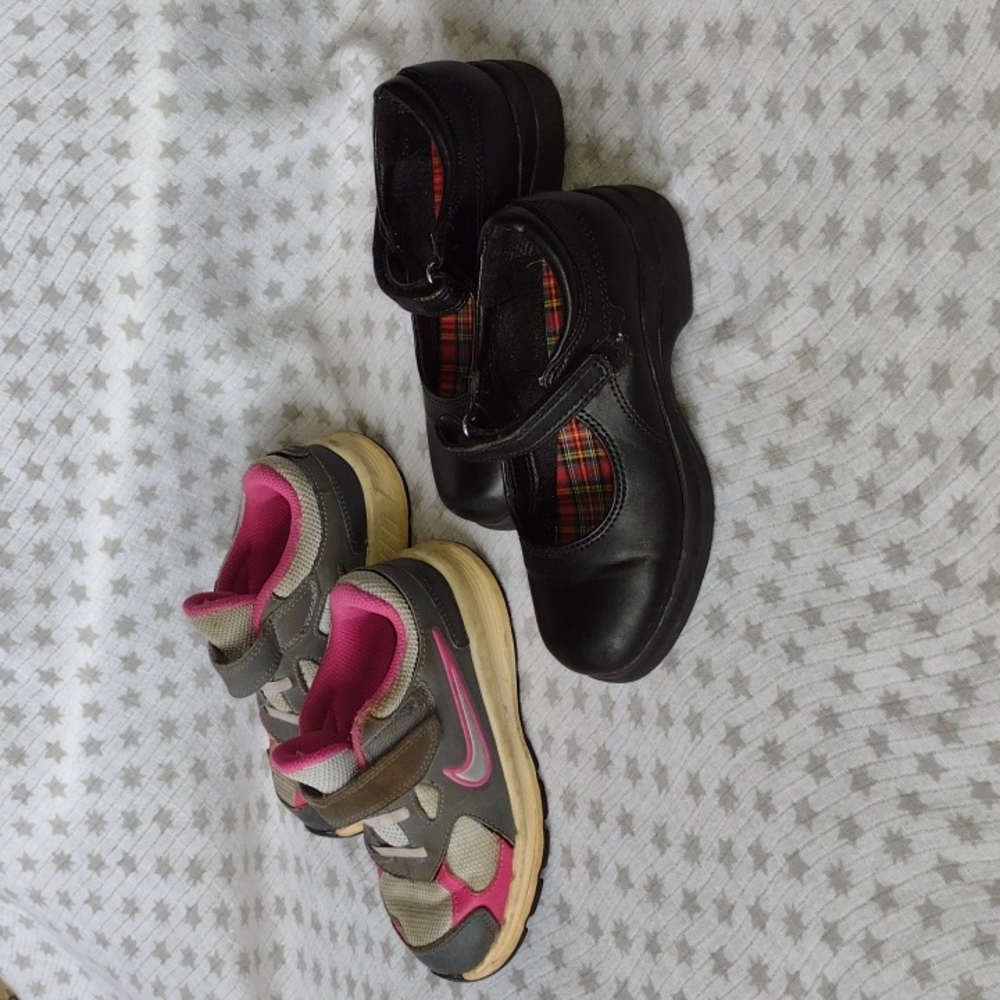 Black Mary Jane Shoes with BONUS Nike Play Sneakers